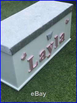 Personalised toy box, ottoman, towel box Storage Box Large Box