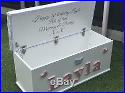 Personalised toy box, ottoman, towel box Storage Box Large Box