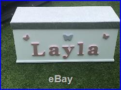 Personalised toy box, ottoman, towel box Storage Box Large Box