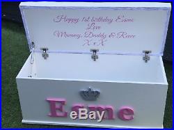 Personalised toy box, ottoman, towel box Storage Box Large Box