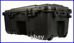 Plano 1819 103L Wheeled Heavy Duty Military Plastic Storage Trunk Troop Gear Box