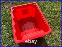 Plastic Colour 50 x Used 30L Quality Stack And Store Home Or Work Storage Boxes