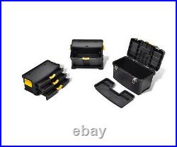 Portable Tool Case Chest Storage Tools Trolley Box Castors Equipment Drawers