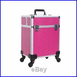 Pro Extra Large Makeup Trolley Case Beauty Vanity Cosmetic Nail Tech Box Storage