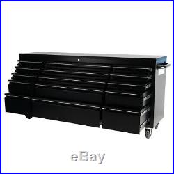 Pro Tool Cabinet Chest Box Black Bench 55/72inch Rolling Tool Storage Cabinet Uk
