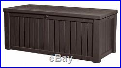 Professional Extra Large Size Plastic Garden Storage Box Keter Plastic Container