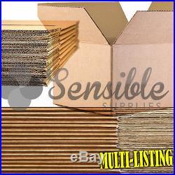 Quality Single & Double Wall Cardboard Boxes Postal Mailing Pack Fast & Free P+p