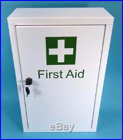 Qualicare Large Medicine First Aid MEDICAL CABINET Cupboard Size 46 x 30 x 14cm