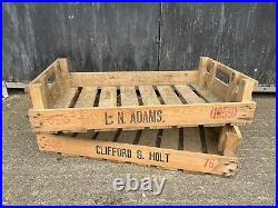Quantity of 50 Large Apple Crates perfect for resell opportunity Job Lot