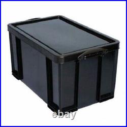 Really Useful Box 145 Litre, Solid Black, 24hr Delivery, Strong, Storage Box