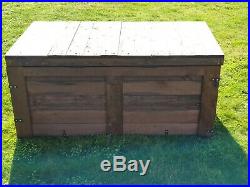 Reclaimed Upcycled Large Wooden Trunk Chest Box Coffee Table Storage Box