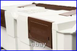 Reisser FULLSTACK 1 Crate Mate 3 Stacked Tool Box Case Storage Kit & Trolley Set