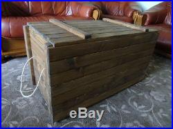 Rustic Style Large Storage Chest. Display Crate, Toy Box- Many Designs