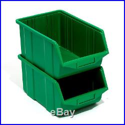 Set of 120 green large ECO-Box storage bin 35 x 22 x 16.5 cm, size 3