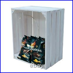 Single Wood Crate Merchandiser 500x400x300mm Shop Home Storage (CRATE/6)