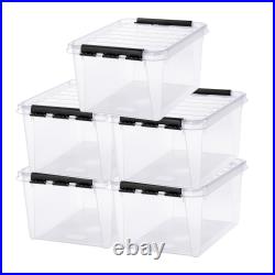 SmartStore Classic 31 Storage Box Spacious, Stackable and Transparent, 32 Litres