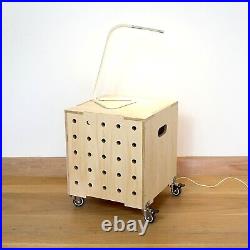 Stacking Plywood Crates Storage Solution Set of Three