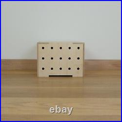 Stacking Plywood Crates Storage Solution Set of Three