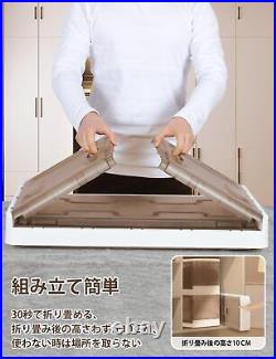 Storage Box Folding Storage Case Large Capacity with Lid Large Stacking Clothes