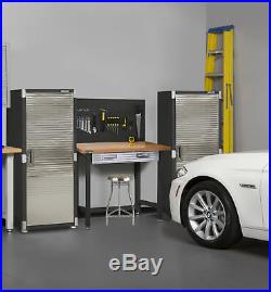 Storage Cabinet Heavy Duty Shelves Organizer Garage Tool Steel Chest Box Unit