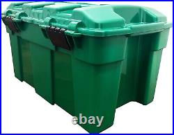 Strong Green 40L Garden Storage Chest Trunk Large Capacity Storage Box