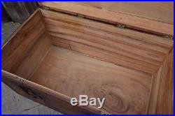 Superb Large Chinese Carved Camphor Wood Chest Trunk Blanket Box Coffer Storage