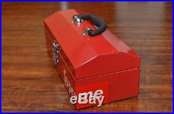 Supreme F/W 2014 Tool Box Metal Lock Utility Storage Large Logo Handle Key Lunch