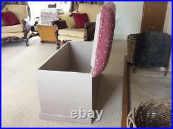 Susie Watson Fabric Covered Large Heavy Blanket/storage/bedroon Box