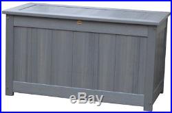 Synthetic wood Large Deck/Patio Storage Box in Coastal Teak color NEW