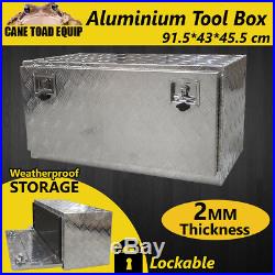 Tool Box Aluminium Tool Storage Large w Lock UTE Trailer Truck Heavy Duty Vehicl