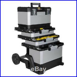 Tool Chest Box Mobile Rolling Workshop Storage Trolley Heavy Duty Wheels Cart