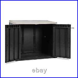 Toomax Stora Way Extra Large Garden Storage Box In Warm Grey 1270L Capacity NEW