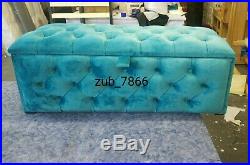Unique Chic Large Luxury Ottoman Storage Box Seat Bench Footstool Bedding Room