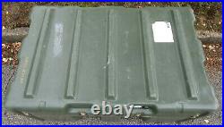 Us Military Olive Green Hardigg Pelican Large Flight Storage Case Box With Foam