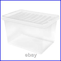Useful Multipurpose Clear Plastic Storage Boxes Containers For Home Office