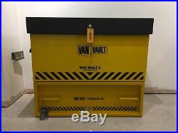 Van Vault 2 + van vault stacker XL Vehicle Storage Box Large tool box locker
