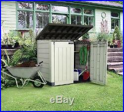 Versatile Storage Unit Outdoor Durable Weather Resistance Box Garden Patio Large