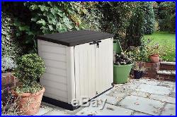 Versatile Storage Unit Outdoor Durable Weather Resistance Box Garden Patio Large