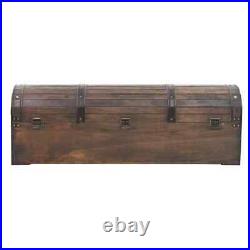 VidaXL Solid Wood Storage Chest Vintage Style 120x30x40cm Cabinet Locker Box