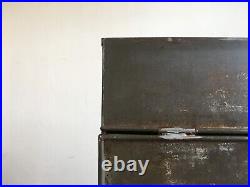 Vintage Repurposed T. E THIRTLE IRONMONGER LOWESTOFT Metal Industrial Storage Box