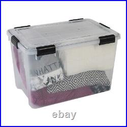 Weathertight Airtight 70 Litre Plastic Damp Area Dry Storage Boxes