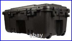 Wheeled Heavy Duty Military Plastic Storage Trunk Troop Gear Box Plano 1819 103L