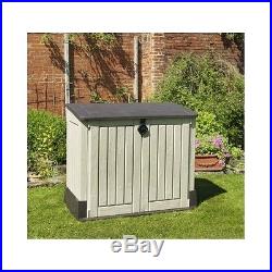 Wheelie Bin Storage Box Keter Garden Outdoor Patio Furniture Container Large NEW