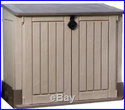 Wheelie Bin Storage Box Keter Outdoor Garden Patio Furniture Container LARGE NEW