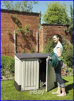 Wheelie Bin Storage Box Keter Outdoor Garden Patio Furniture Container LARGE NEW