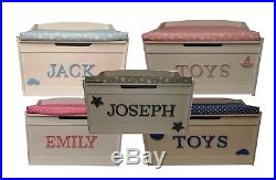 White Toy Box Personalised Extra Large Storage Biggest On Ebay