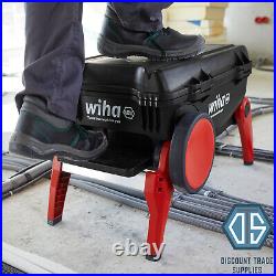 Wiha XXL 3 Empty Tool Case with Wheels Large Robust Wheeled Tool Storage Box