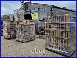 Wooden Crate Boxes Storage Apple Fruit Plain Wood Box Craft Crates 3 Slatted