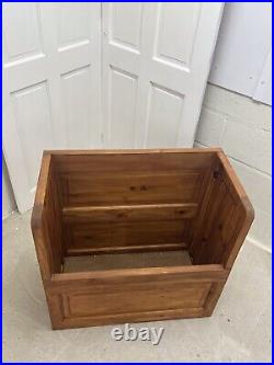 Wooden log box / storage box