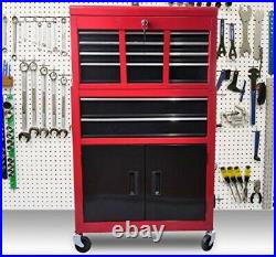 Workshop Storage Trolley Tool Box Cabinet With Drawers Service Cart Tool Chest